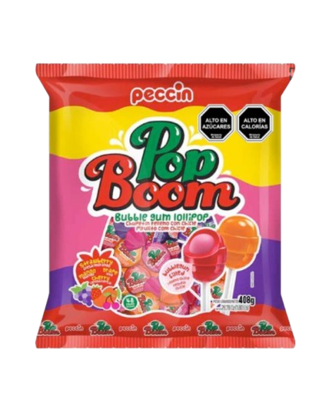 LOLLIPOP POP BOOM X 24 UN. 408 GR.