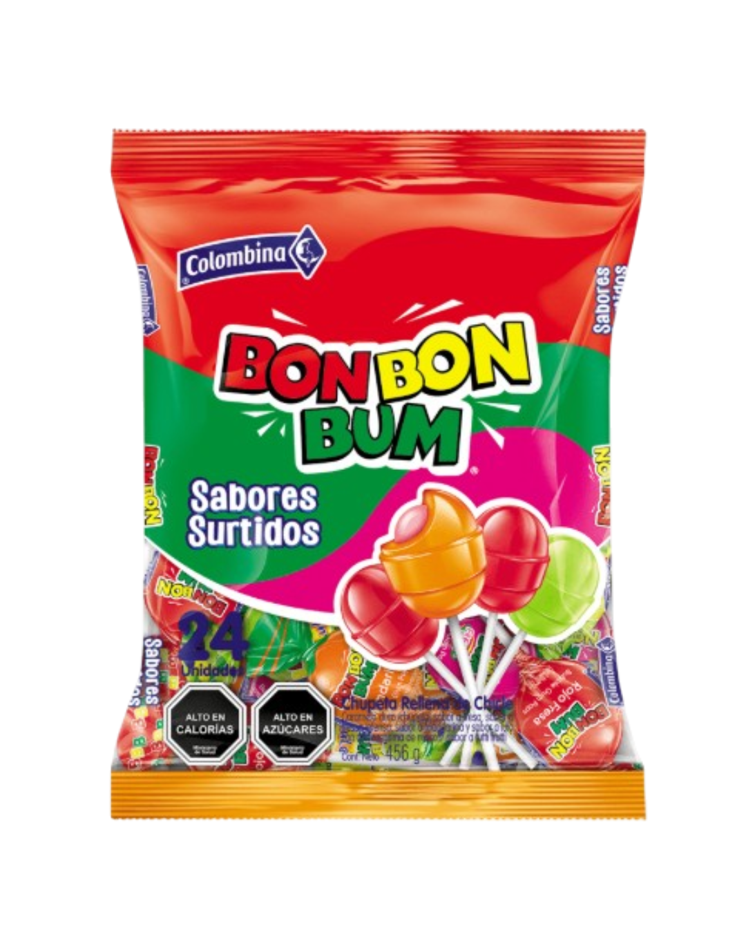 BON BON BUM COLOMBINA x 24UN.