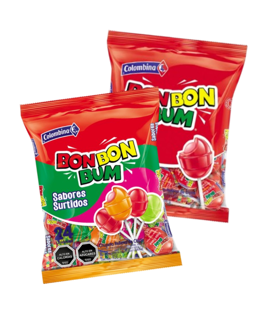 BON BON BUM COLOMBINA x 24UN.