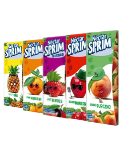 JUGO SPRIM PACK X 6UN. SABORES.