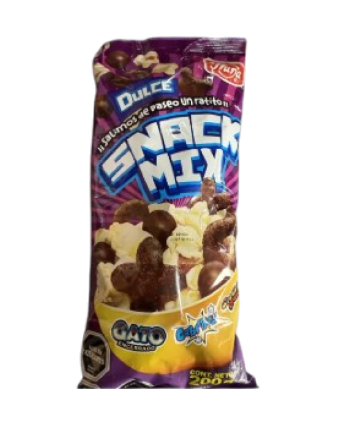 SNACK MIX DULCE FRUNA 200GR.