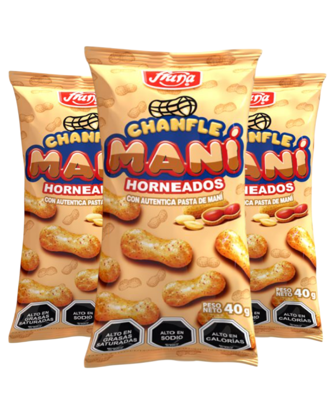 SUFLE MANGA FRUNA X 10 UN. SABORES.