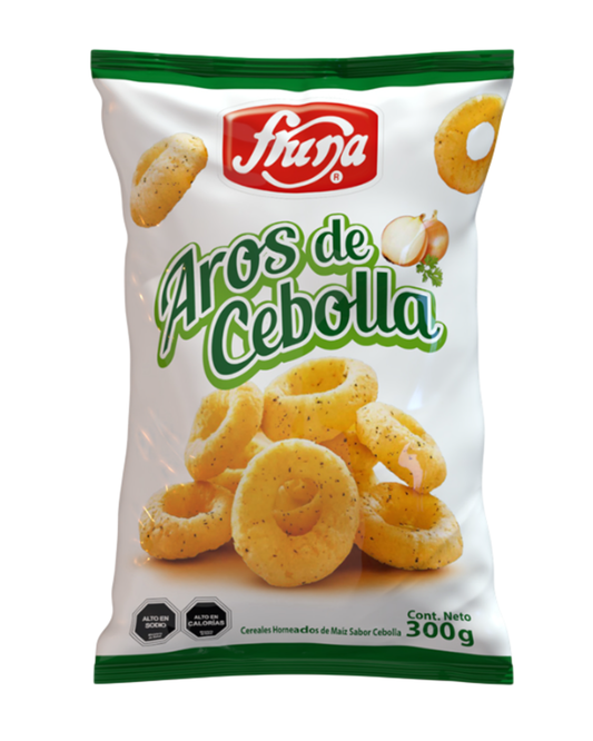 AROS DE CEBOLLA FRUNA 300GR.