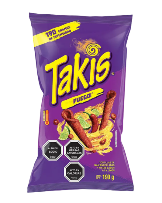 TAKIS FUEGO 190 GR.