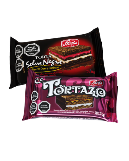 TORTAZO / SELVA NEGRA FRUNA PROMO X 4UN.
