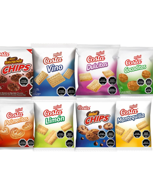 GALLETAS MINI COSTA X 10UN. SURTIDAS
