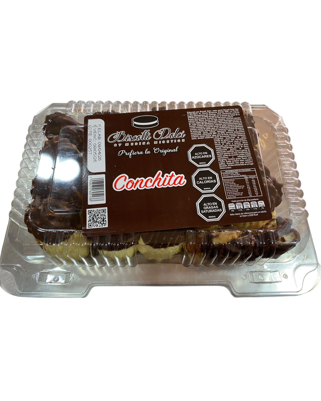 GALLETA CONCHITA ARTESANAL X 20UN.