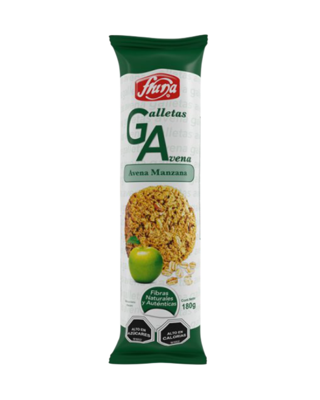 GALLETAS AVENA FRUNA 180 GR. SABORES.