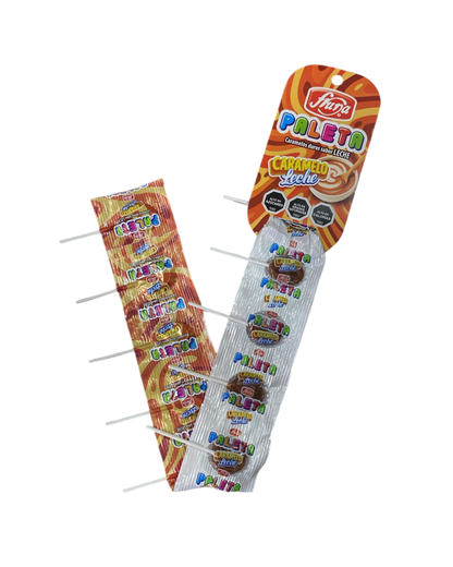 PALETA FRUNA DE TIRA X 10UN. SABORES.