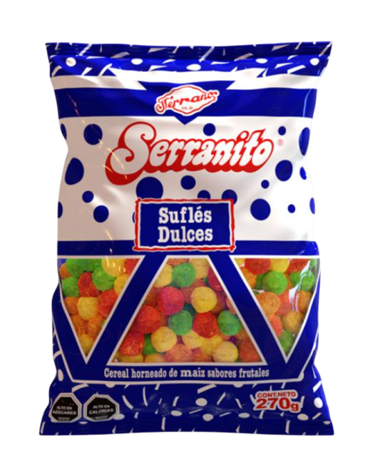 SUFLE SERRANO DULCE MEGA FRUNA 270GR.