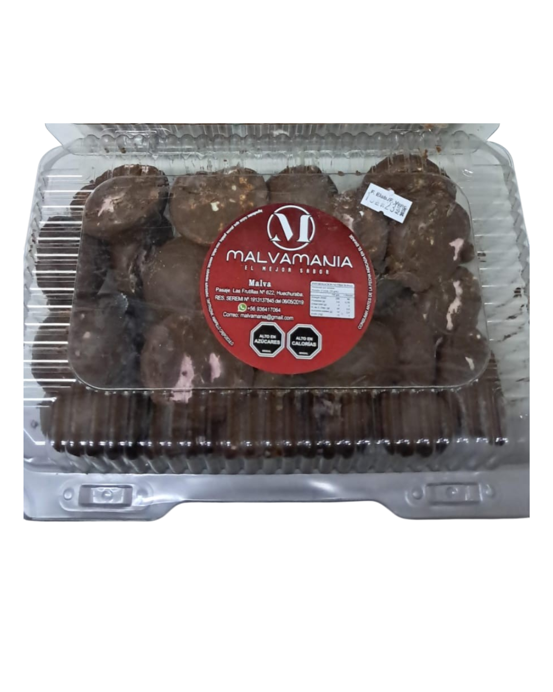 MALVA CHOCOLATE ARTESANAL X 36UN.