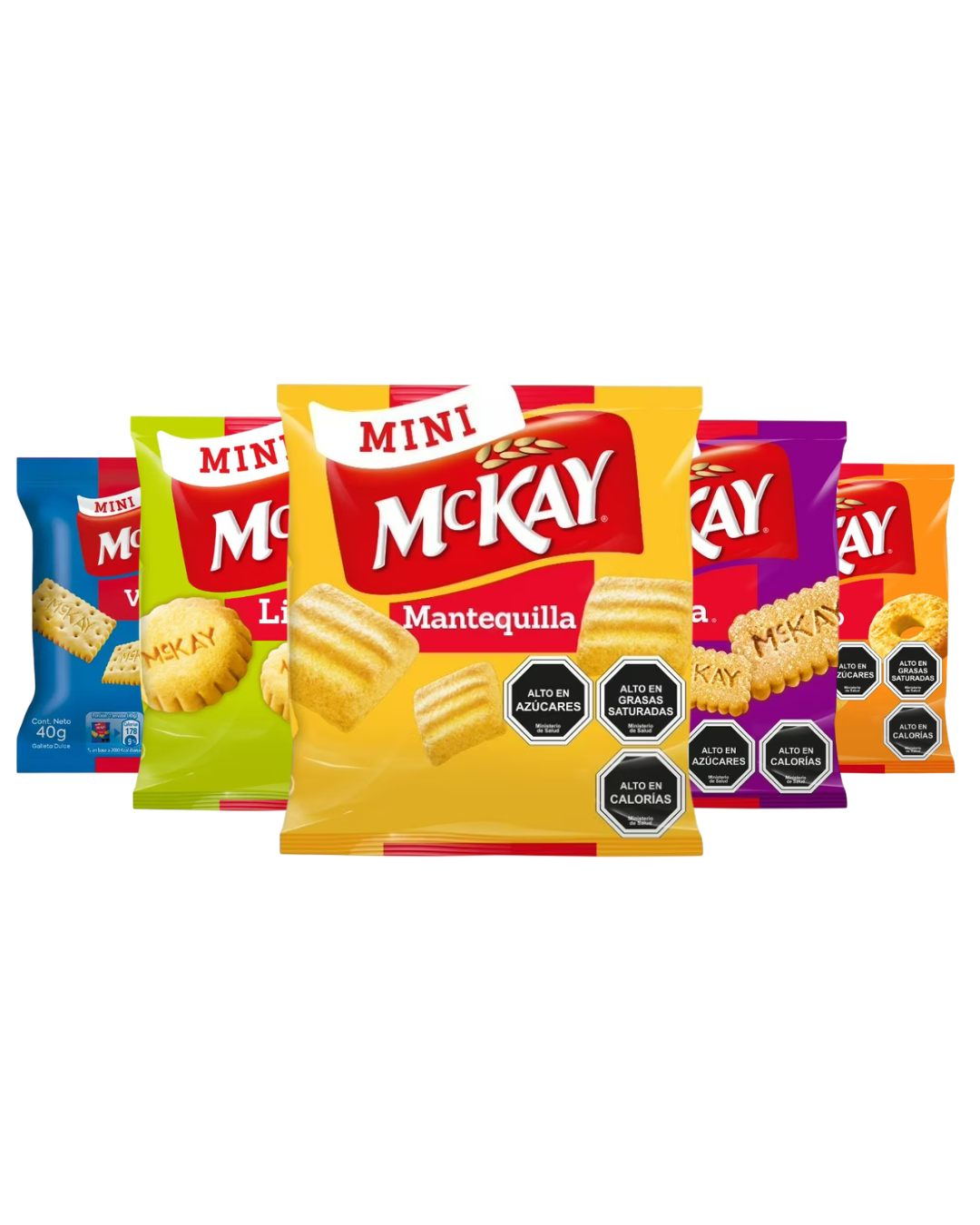 GALLETAS MINI MCKAY X 10UN. SURTIDAS
