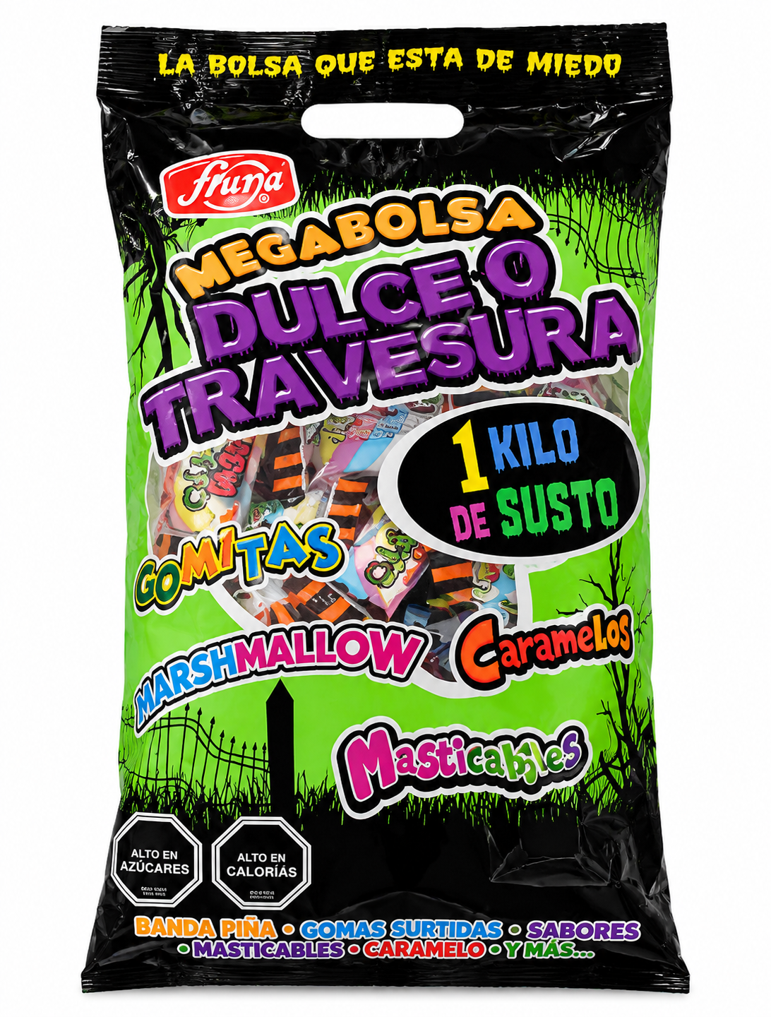 MEGABOLSA DULCE O TRAVESURA FRUNA 1KG.
