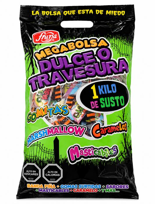 MEGABOLSA DULCE O TRAVESURA FRUNA 1KG.
