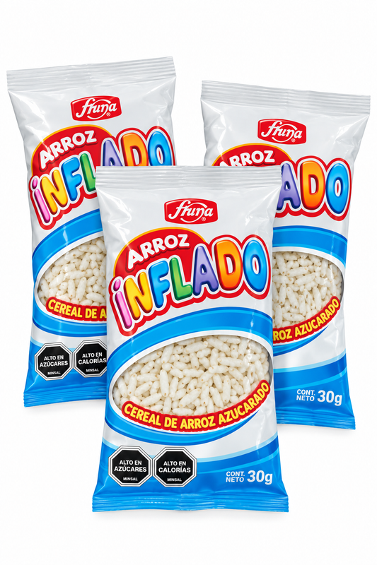 ARROZ INFLADO FRUNA 30GR. X 12UN.